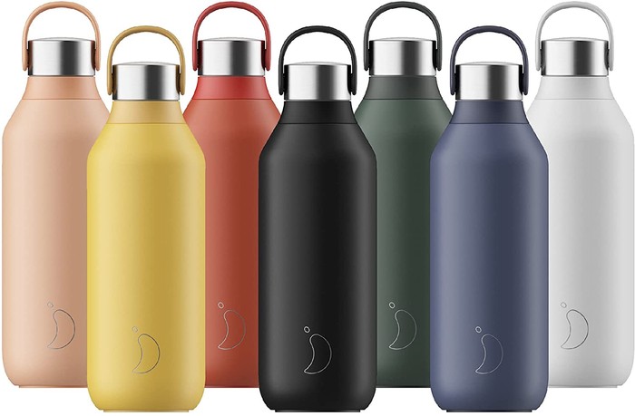 Chillys bottles in an array of colours