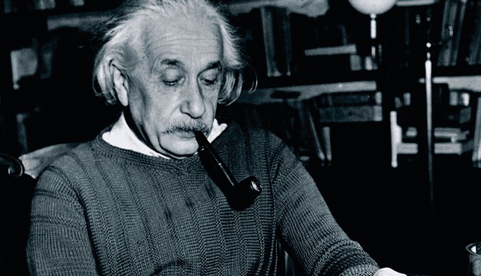 Albert Einstein, taken at Princeton © Getty Images