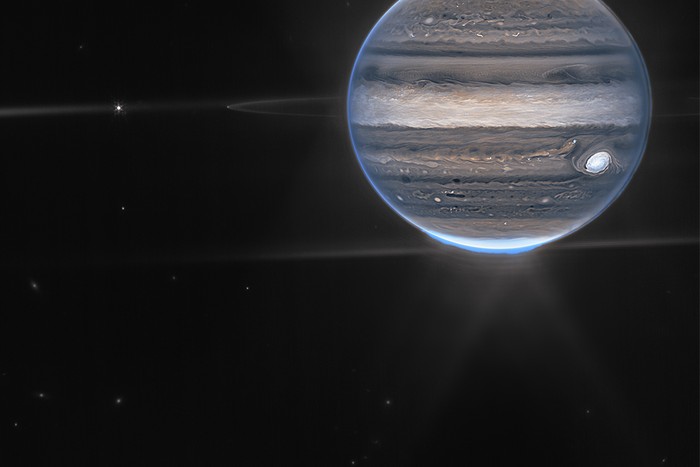Jupiter as imaged by James Webb