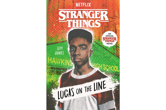 Lucas on the Line novel on a white background