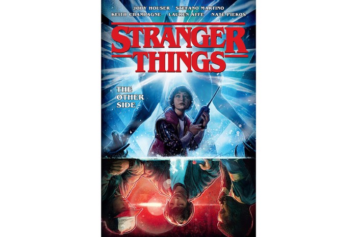 Stranger Things The Other Side Graphic Novel on a white background