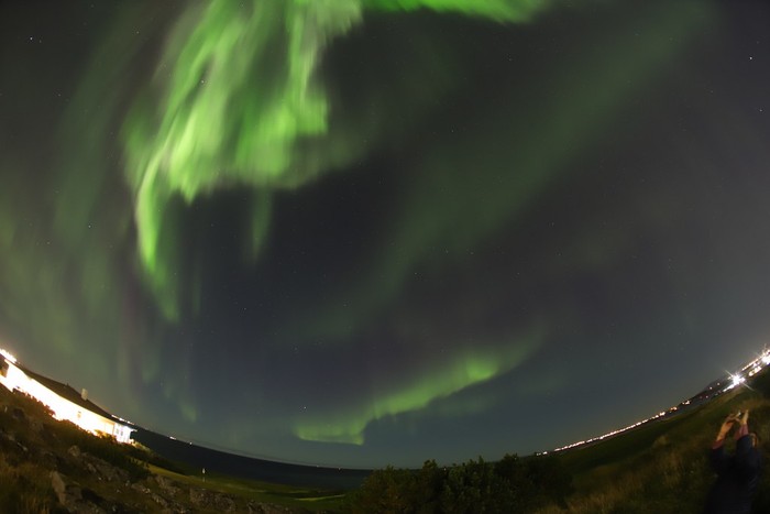 The Northern Lights. Image credit Darren Baskill