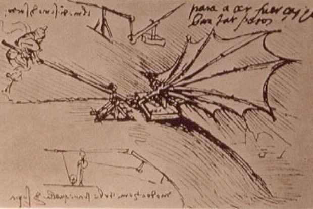 Leonardo da Vinci design for an Ornithopter
